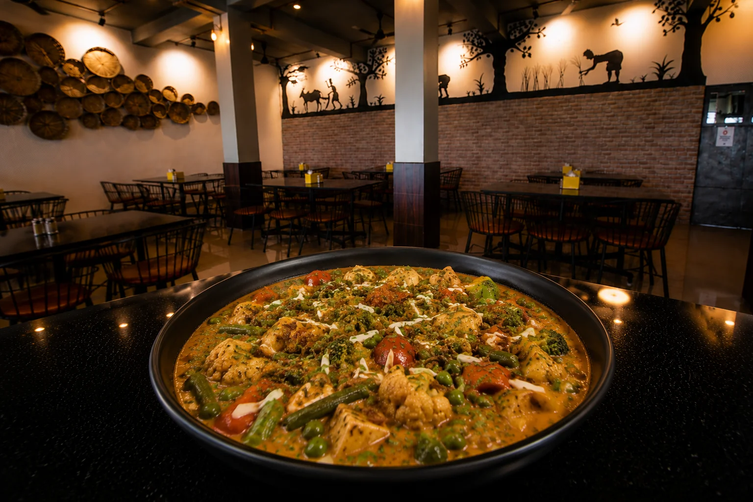 Veg Lajawab - Veg dish at The Farmer's Kitchen Shirwal